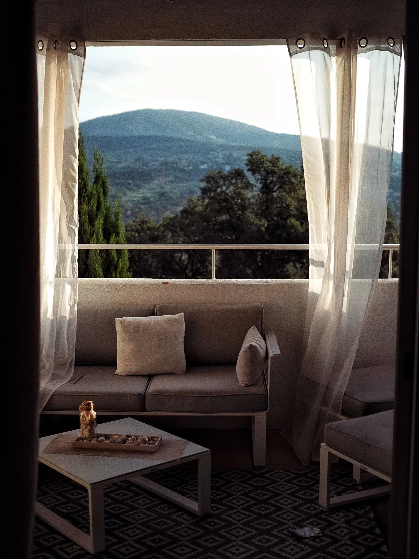 View Through Curtains